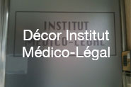 Décor Institut Médico Légal 